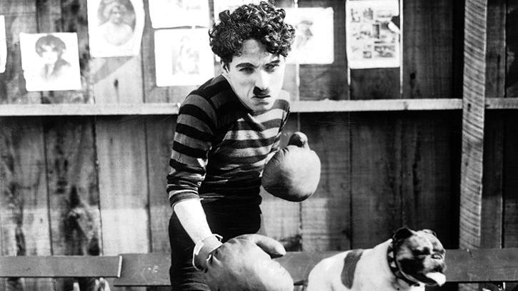 Charlot boxeur