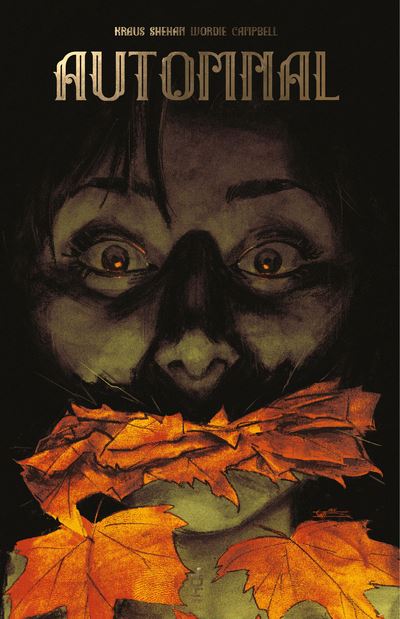 Image du visage d'une femme avec une feuille devant