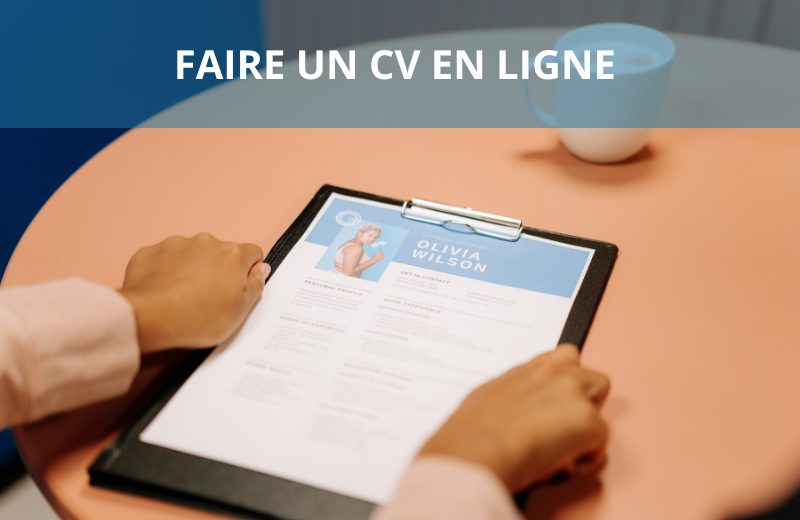 Faire un CV en ligne 