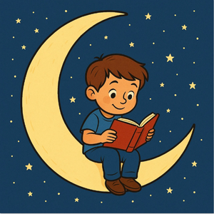 Un garçon sur la lune