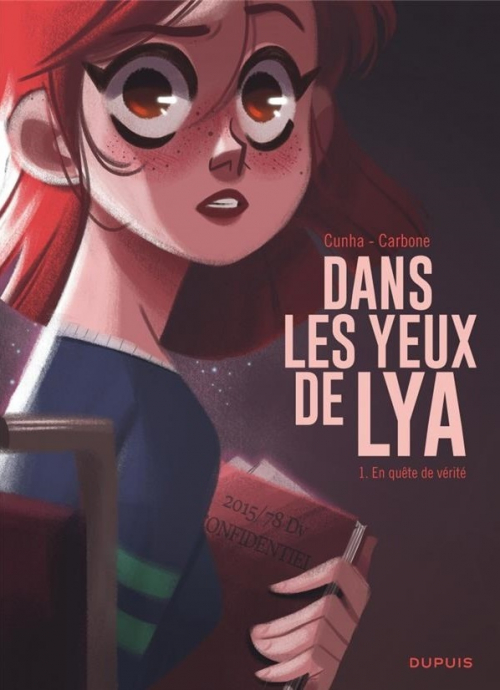 Couverture du roman Dans les yeux de Lya tome 1 En quête de vérité