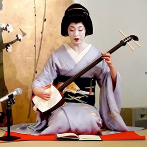 joueuse de shamisen