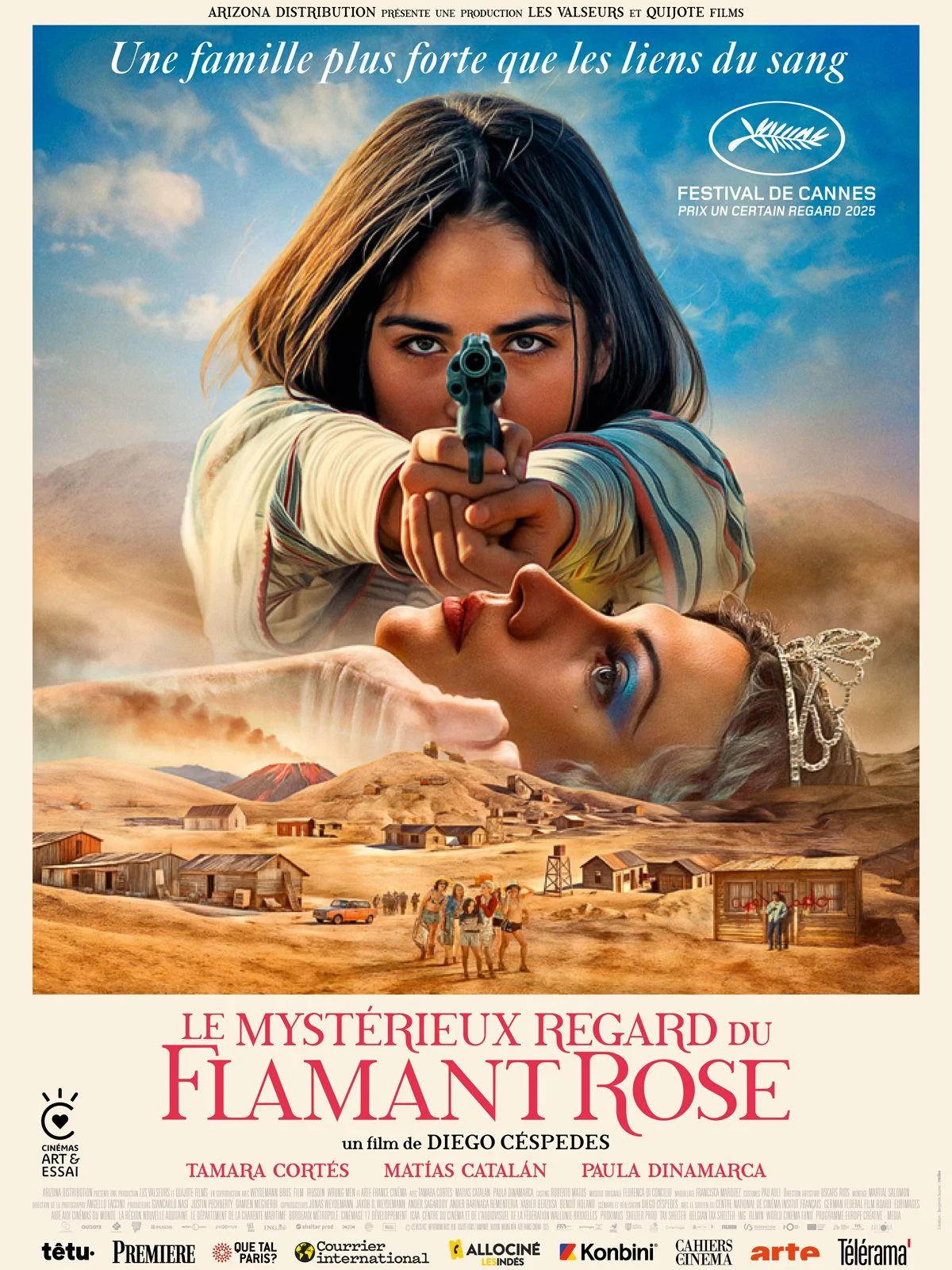Affiche du film Le Mystérieux Regard du flamant rose