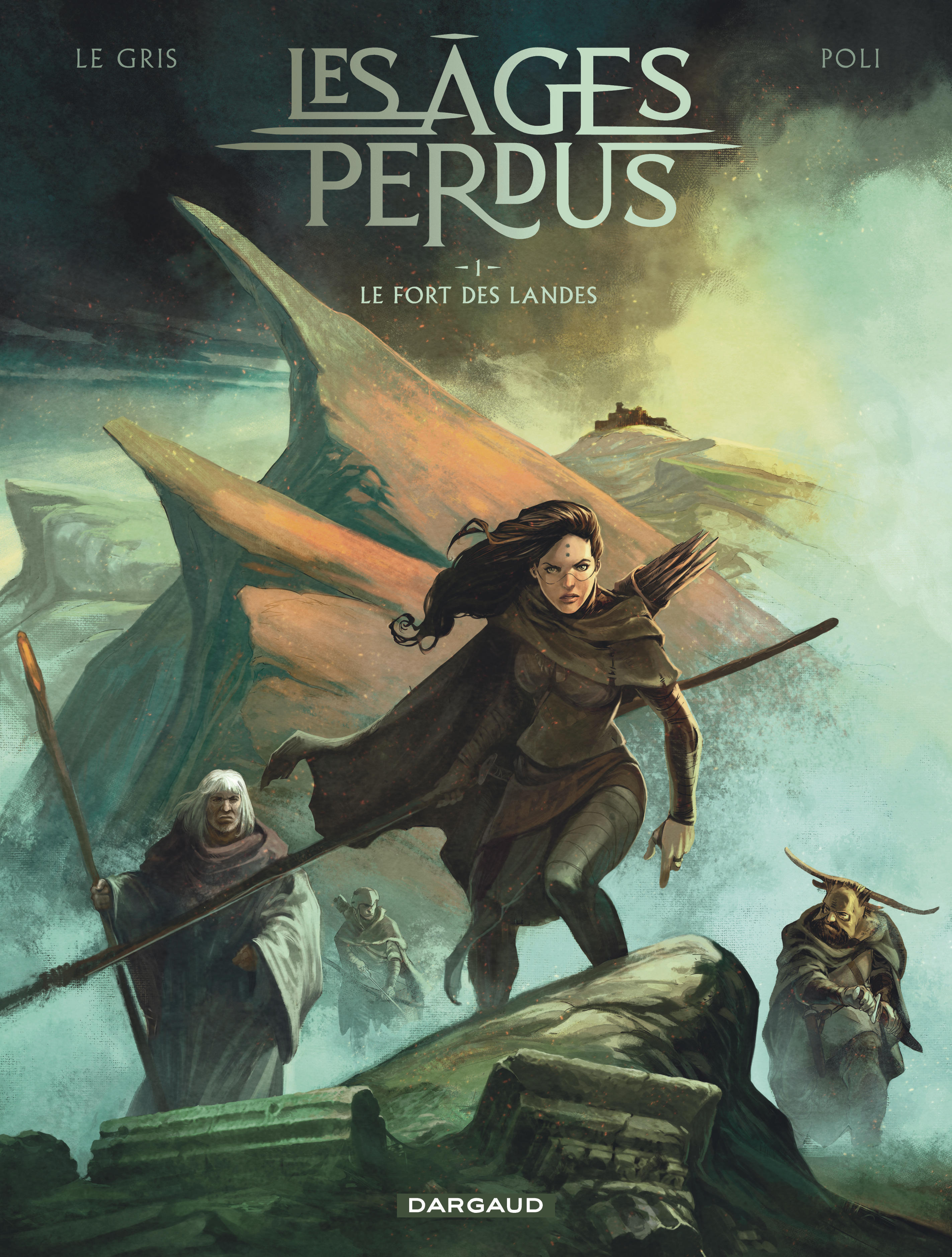 Image de trois personnes dans un style fantasy