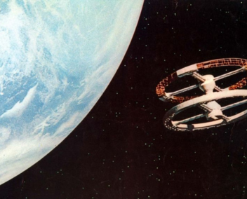 Photogramme de 2001, l'odyssée de l'espace, Stanley Kubrick, 1968