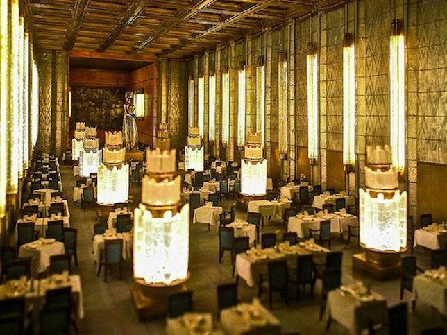 Salle à manger du Paquebot Le Normandie