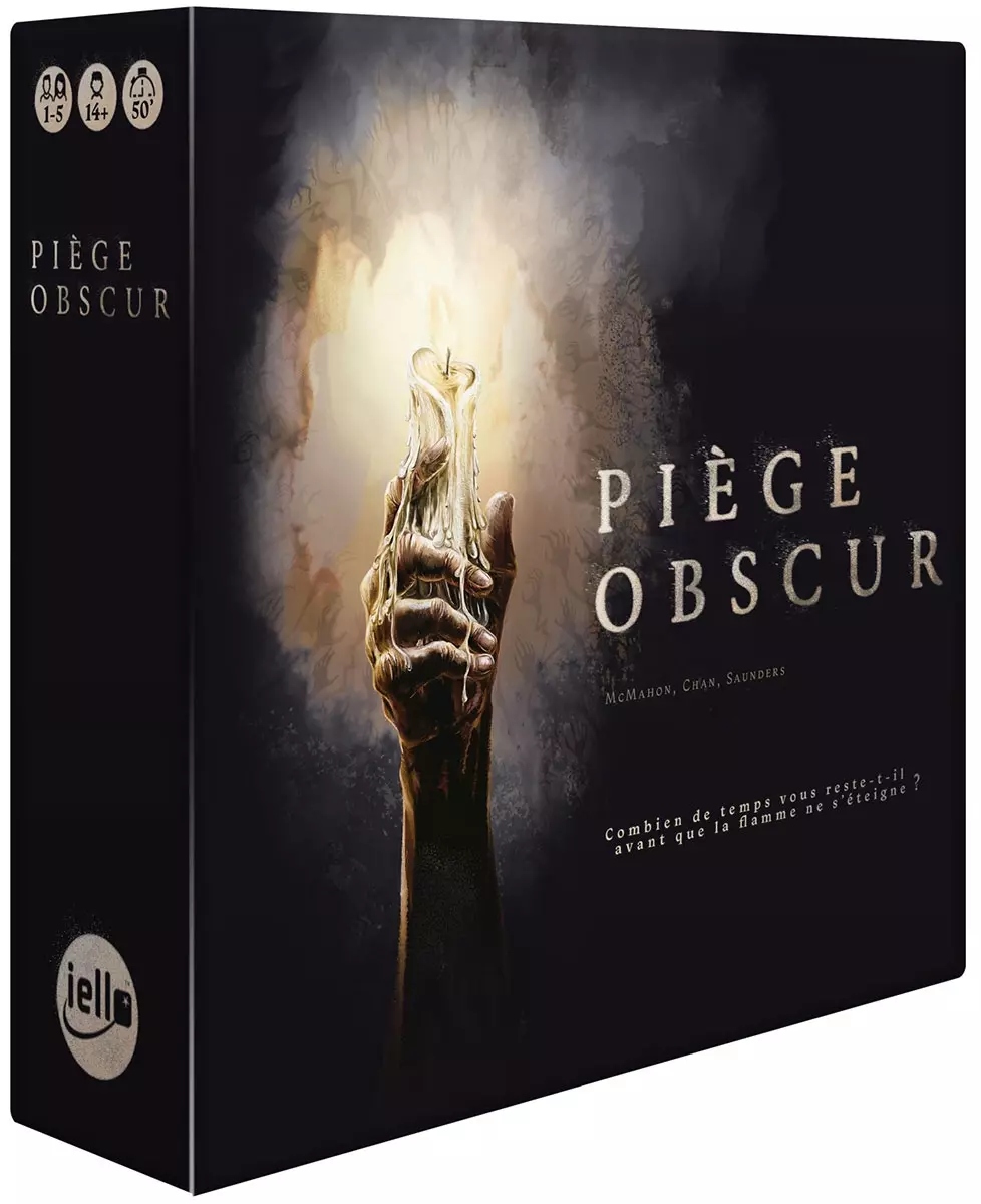 Image d'une bougie dans l'obscurité