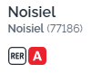 RER A Noisiel