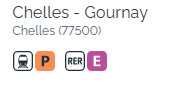 RER E et P