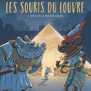 Couverture du premier tome des Souris du Louvre