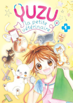 Couverture du tome 1 de Yuzu la petite vétérinaire