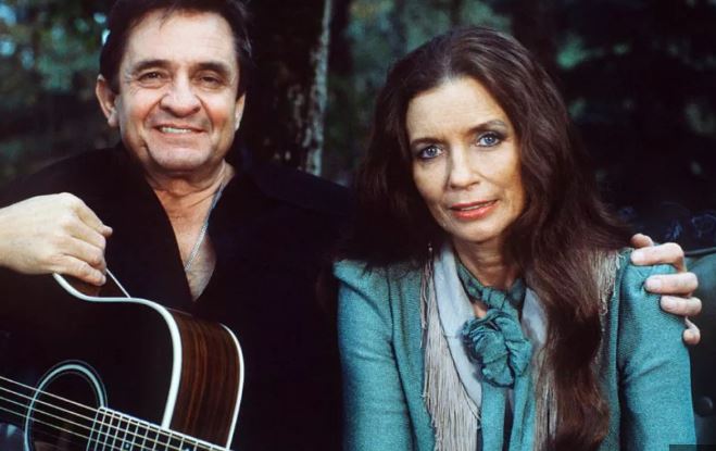 Johnny Cash et June Carter 