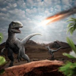 animation Des étoiles filantes à la disparition des dinosaures !