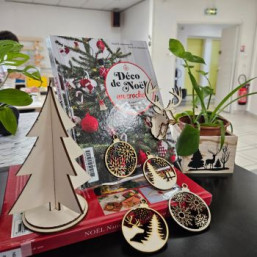 détails sur la Découverte FabLab : Cadeaux de Noël DIY
