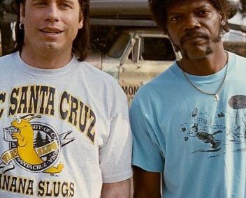 John Travolta et Samuel L. Jackson 