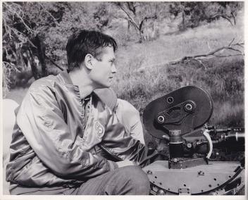 Roger Corman en 1967 sur le tournage de The Trip