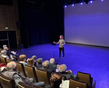 vers l'article sur la soirée Un dernier vers pour la route