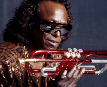 Portrait de Miles Davis dans les années 90