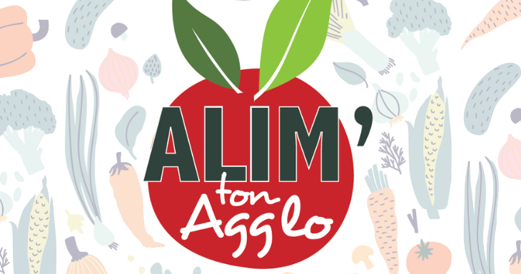 Pomme avec le titre Alim'ton agglo