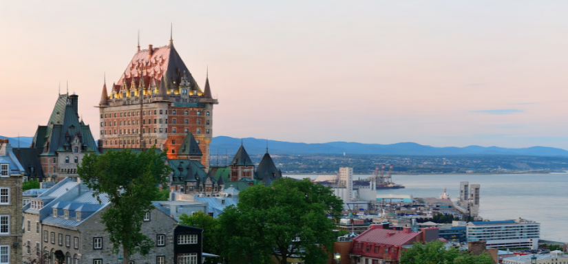 Vue sur Québec